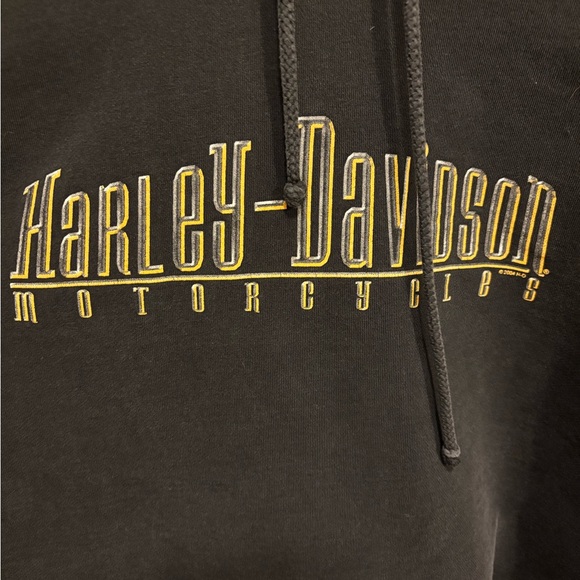 Harley-Davidson black hoodie XL seacoast chapter/north hampton NH - Picture 2 of 5